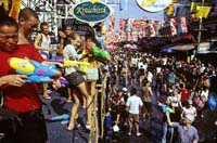 Songkran festivals event in thailand
